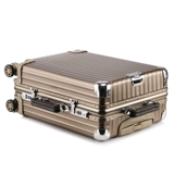 Матовый цельнометаллический ретро металлический чемодан, алюминиево-магниевый сплав, 29 дюймов