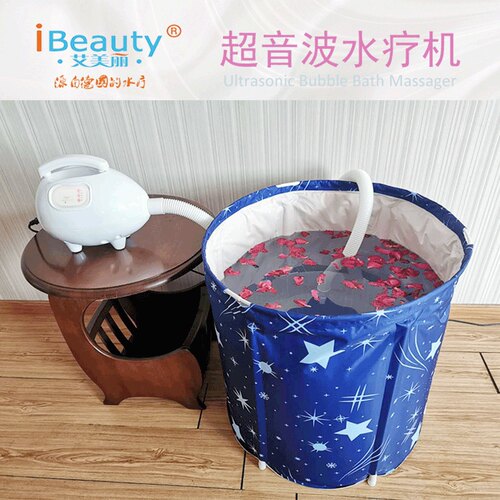 艾美丽德国家用SPA气泡按摩超音波水疗机小空间臭氧水消毒泡泡机 - 图0