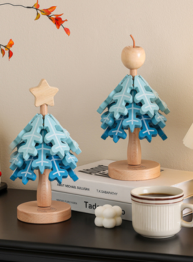 圣诞树隔热垫摆件高级感圣诞礼物