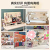 Customizable desktop hole board vertical punch-free magnetic suction