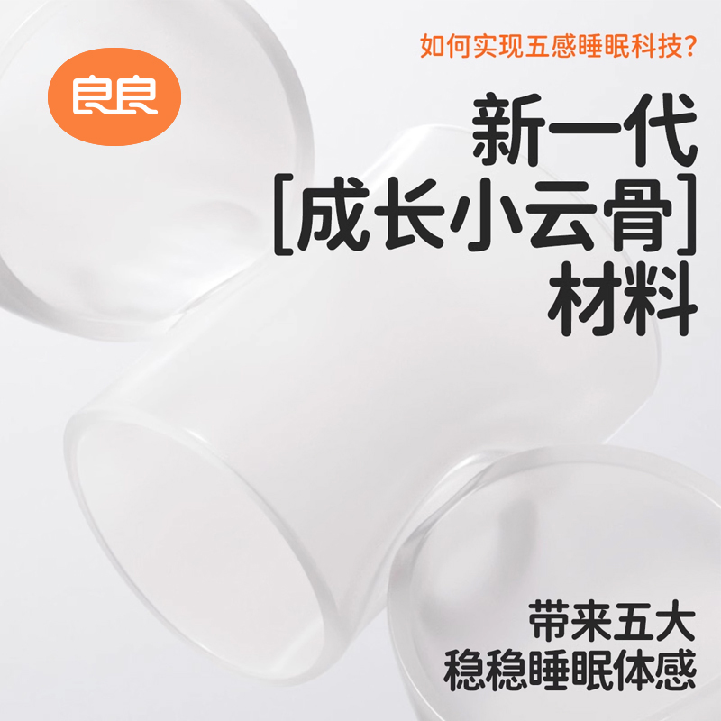 良良儿童枕头6岁以上四季通用小学生专用午睡枕护颈椎助睡眠成人