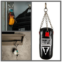 Key pendant TITLE boxer set sandbag key chain creative couple small gift mini fist set key buckle