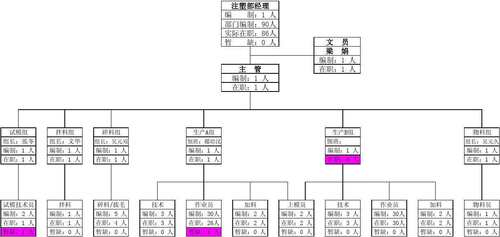 xsl pt-p wor-do 制作人员组织架构图人员编制图员工树状图 - 图0