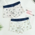 2 đồ lót nam băng lụa boxer cá tính xu hướng phim hoạt hình liền mạch boyshort mùa hè nam thoáng khí phần mỏng - Nam giới