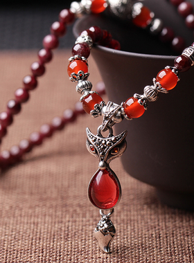 臻唯天然石榴石手链多