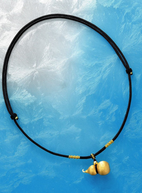 Witther中式拉丝葫芦项链