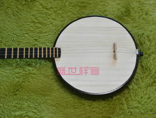 正品包邮三弦秦琴 乐器 品牌直销 优质硬木特制秦琴 弹拨乐器秦琴 - 图1