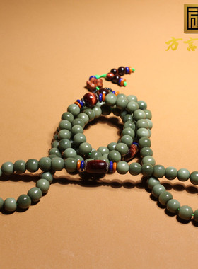 方言俄罗斯碧玉鸭蛋手串