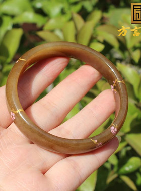 且末老料红糖景泰蓝54mm女士手镯