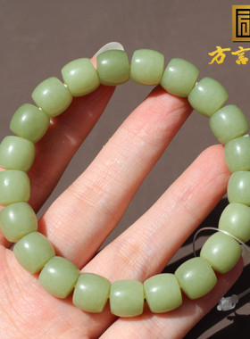 新疆且末老料黄口10mm直切珠手链