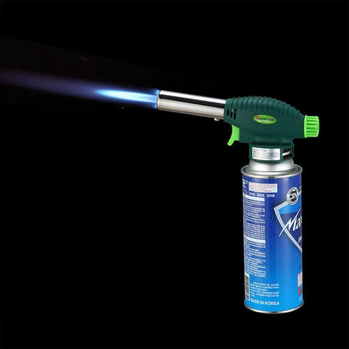 脉鲜 Card Card -Card -Type Spray Gun Outdoor Bargecue Point Aurcoal Carbon Portable Caking Igniter Bayonet Mount