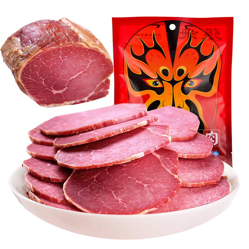 张飞卤牛肉熟食四川成都特产五香酱牛肉卤味熟食解馋小零食225g,淘宝优惠券,粉丝福利购,淘宝优惠卷