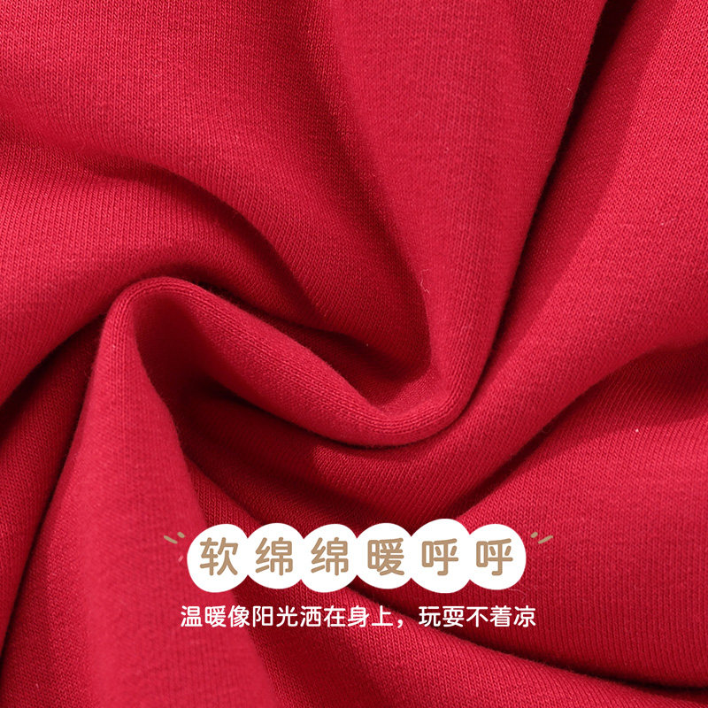 【商场同款】拉比儿童连体衣秋冬款宝宝加绒连体衣外出女宝宝爬服,淘宝优惠券,粉丝福利购,淘宝优惠卷