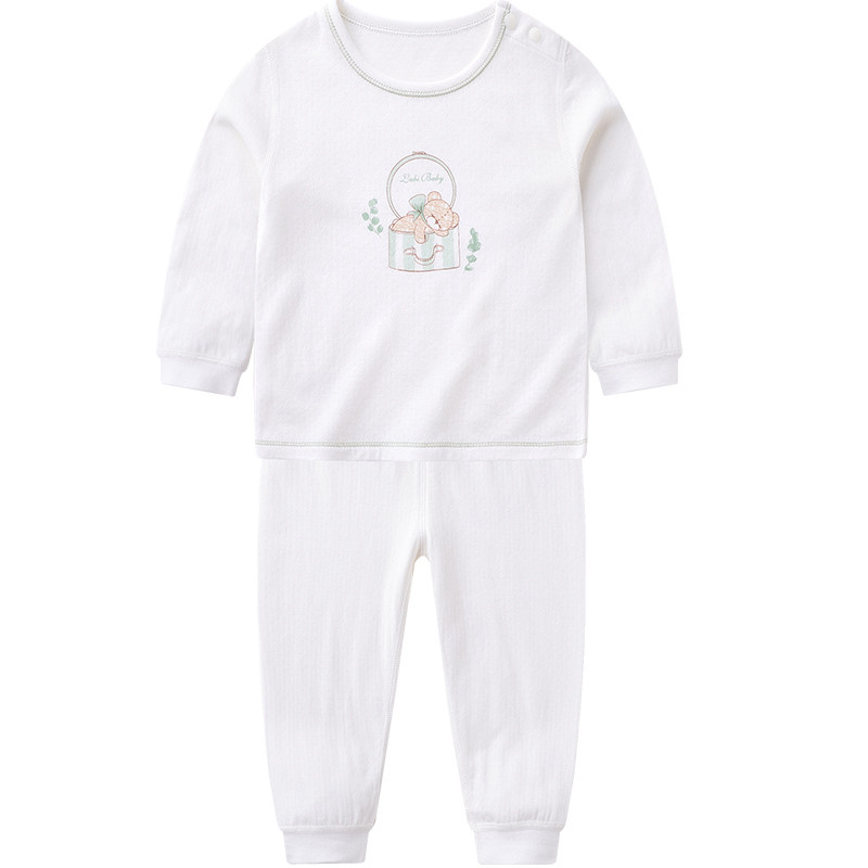 【商场同款】拉比童装套装25年四季款男女童套装肩开服家居套装