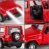 1 32JEEP Wrangler SUV Mô phỏng trẻ em Cửa mở Hợp kim xe mô hình Trang trí đồ chơi - Chế độ tĩnh Chế độ tĩnh