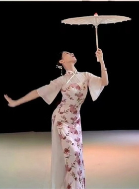 人间烟火舞蹈伞工艺伞道具伞点击