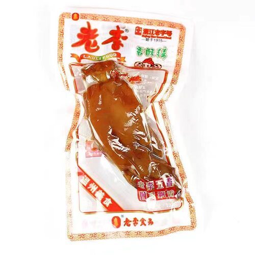 老李五香猪蹄香酥蹄子135克卤猪脚温州特产卤味解馋小吃休闲零食 - 图3