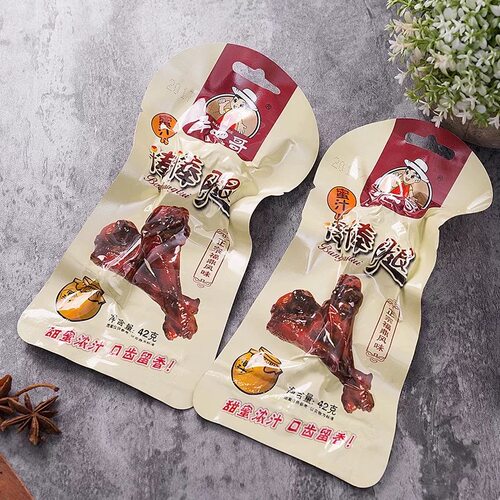 乡吧哥蜜汁鸡翅乡巴哥蜜汁棒棒腿福鼎蜜汁鸡翅700g礼盒零食包邮 - 图0