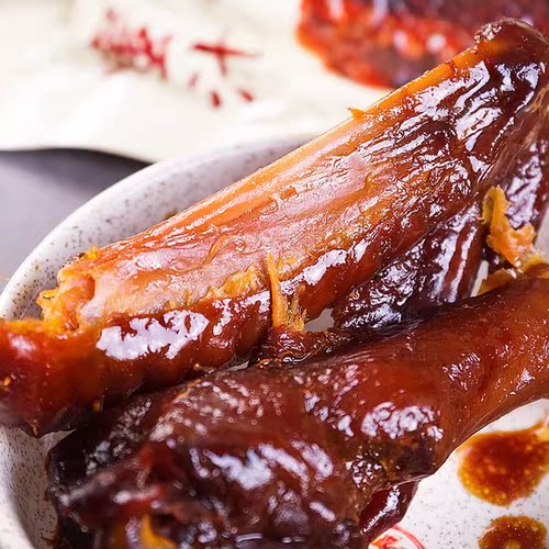 乡吧哥蜜汁鸡翅乡巴哥蜜汁棒棒腿福鼎蜜汁鸡翅700g礼盒零食包邮 - 图1