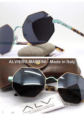 意大利古着玳瑁八角超大太阳镜