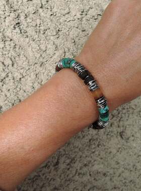 波兰纯银原始琥珀纯银手链琥珀