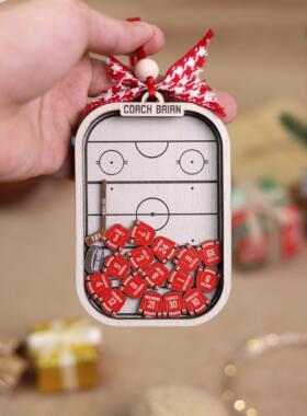 手作定制球员姓名号码摇摇乐装饰