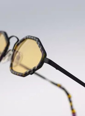 土耳其古着90年代双框六角太阳镜