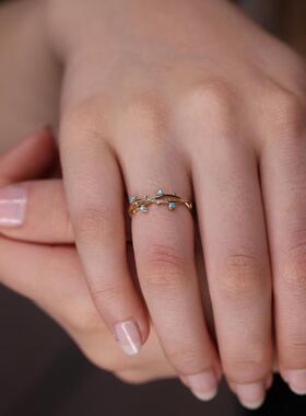 土耳其代购手作简约精致优雅戒指