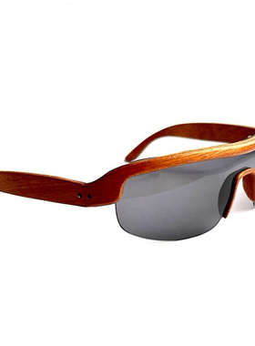 俄罗斯代购手作复古木质中性墨镜