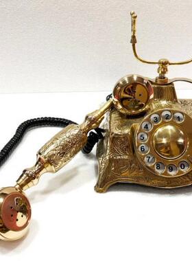 手作迷人复古风铜制拨号家居装饰