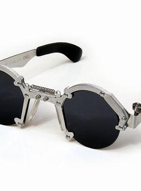 古着蒸汽朋克防紫外线太阳镜