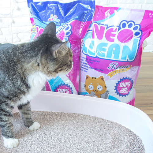 仁可 NEO Clean猫砂罗密欧朱丽叶低敏膨润土结团猫沙40天无臭低尘 - 图0
