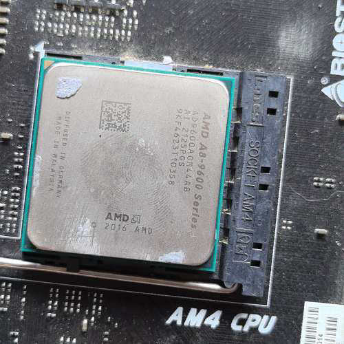 议价AM4主板，A320MH,处理器A8-9600,，正常 - 图3