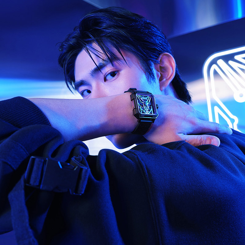 【新品】飞亚达星际系列机甲龙男表 飞亚达国产腕表