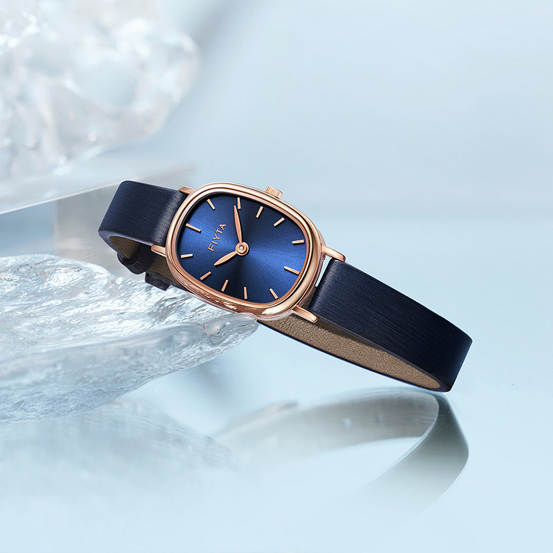 【新品上市】飞亚达复古小蓝表女表 飞亚达国产腕表