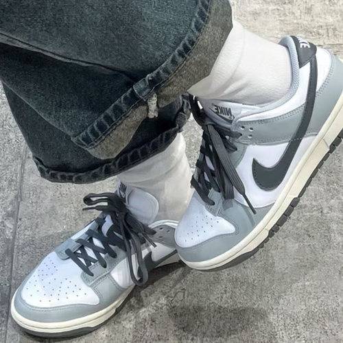 Nike Dunk Low 耐克巧克力白灰薄荷绿粉紫女款低帮板鞋 DD1503 - 图1