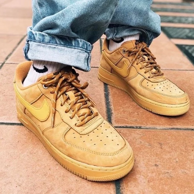 Nike Air Force 1 耐克AF1小麦空军一号女鞋休闲板鞋 CJ9179-200,淘宝优惠券,粉丝福利购,淘宝优惠卷