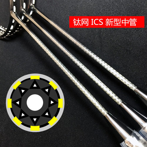 超羽高定钛合金羽毛球拍全碳素纤维超轻4U5U7U比赛用进攻型高弹 - 图1