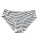 Healthy and comfortable cotton mid-low waist underwear for women 100% cotton