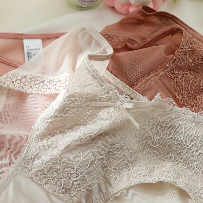 蕾丝内裤女夏薄款无痕冰丝透气网纱舒适裸感三角短裤少女纯欲大码,淘宝优惠券,粉丝福利购,淘宝优惠卷