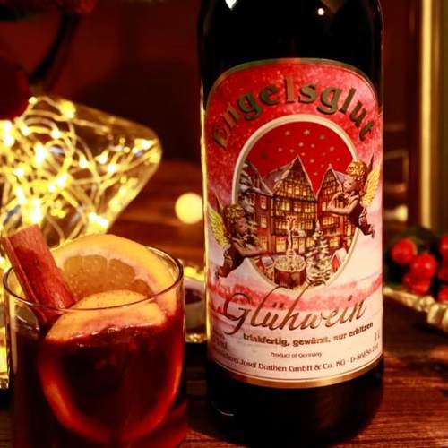 香甜顺滑 正宗好喝|德国小天使热红酒圣诞煮红酒甜酒1L装葡萄窖主 - 图1