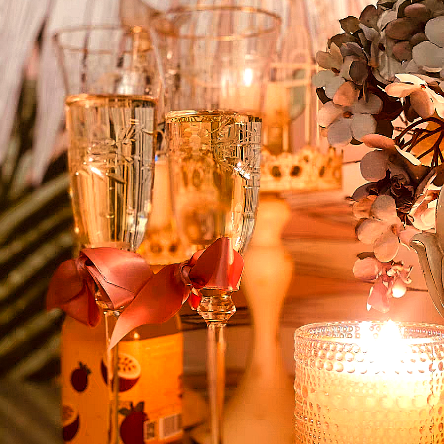 du家原创雕花香槟杯 经典复古 纯手工雕刻高颜值香槟杯 葡萄窖主 - 图1