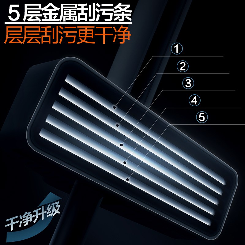 大卫新款免手洗平板拖把大号家用一拖净拖布2024懒人地板拖地神器-图2