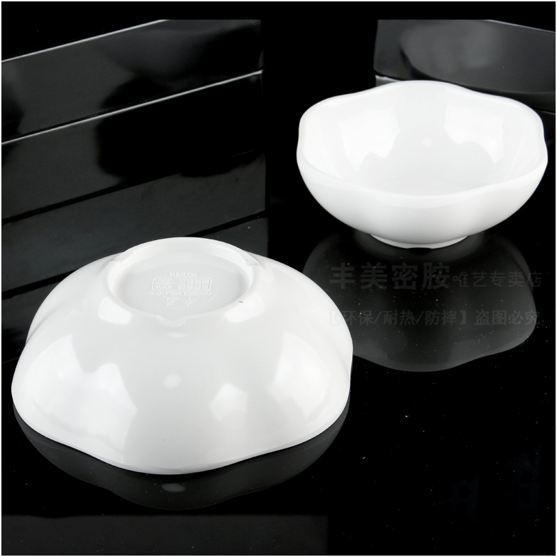 Fengmei melamine small bowl 4 inch plum blossom dessert w015