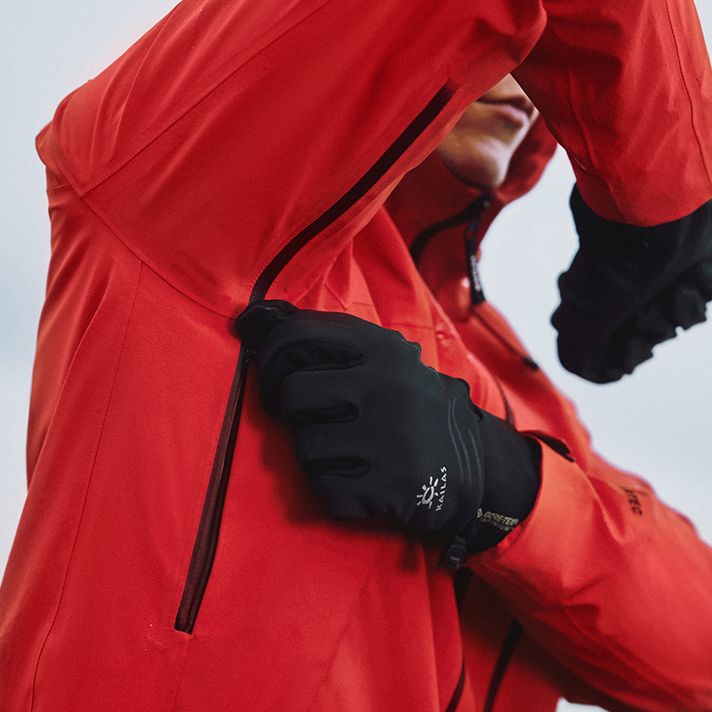 凯乐石硬壳冲锋衣男暴雨级防水单层外套中高海拔户外登山服央莫龙 - 图1