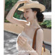 French lace tube top cake skirt suits looks slimming