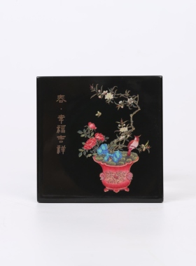 扬州文创旅游纪念品漆器冰箱贴