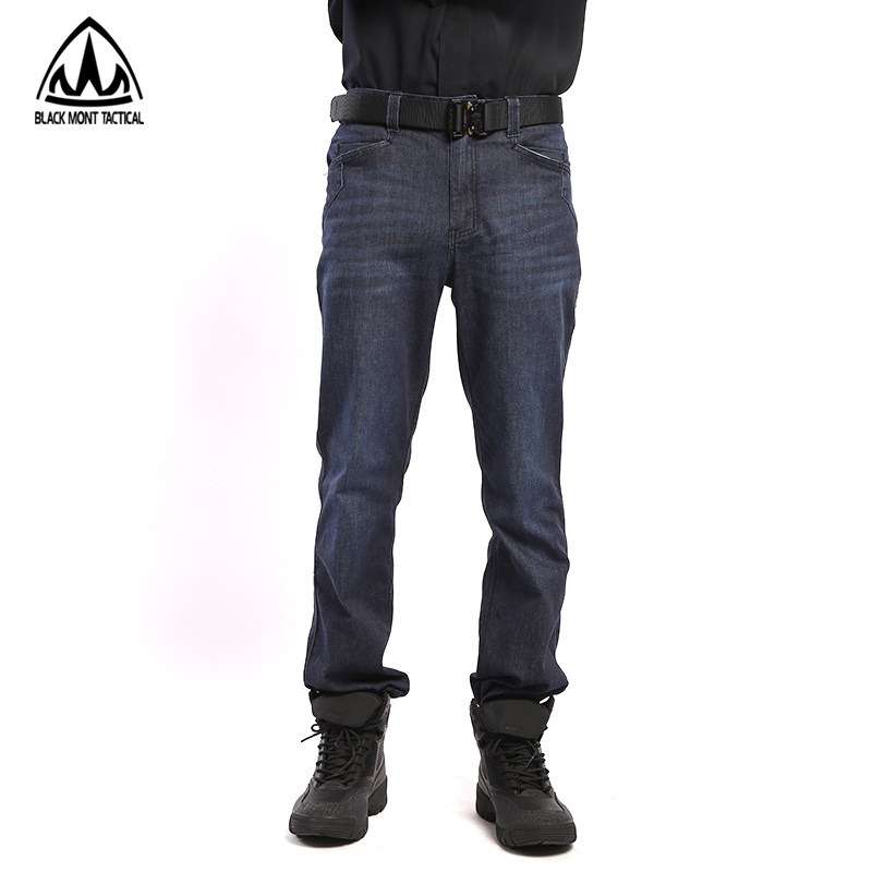 美国BMT战术牛仔裤男士CORDURA弹力直筒户外军迷通勤休闲工装长裤,淘宝优惠券,粉丝福利购,淘宝优惠卷