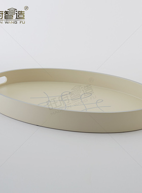 新中式风样板房间椭圆形创意装饰