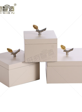 新中式风客房梳妆台收纳桌面装饰